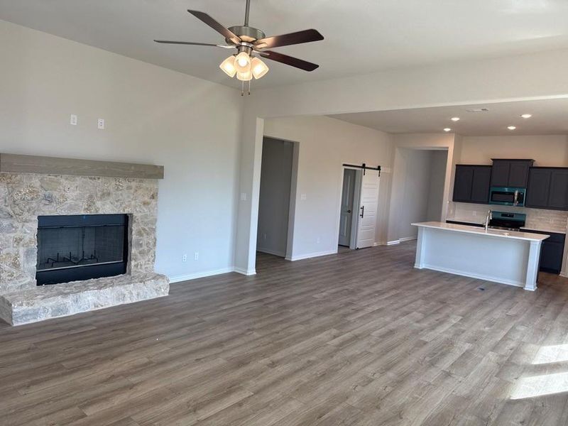 Spacious, unfurnished interior of a new home in Covenant Park, Springtown (Image 7). Spacious, unfurnished interior of a new home in Covenant Park, Springtown (Image 7).