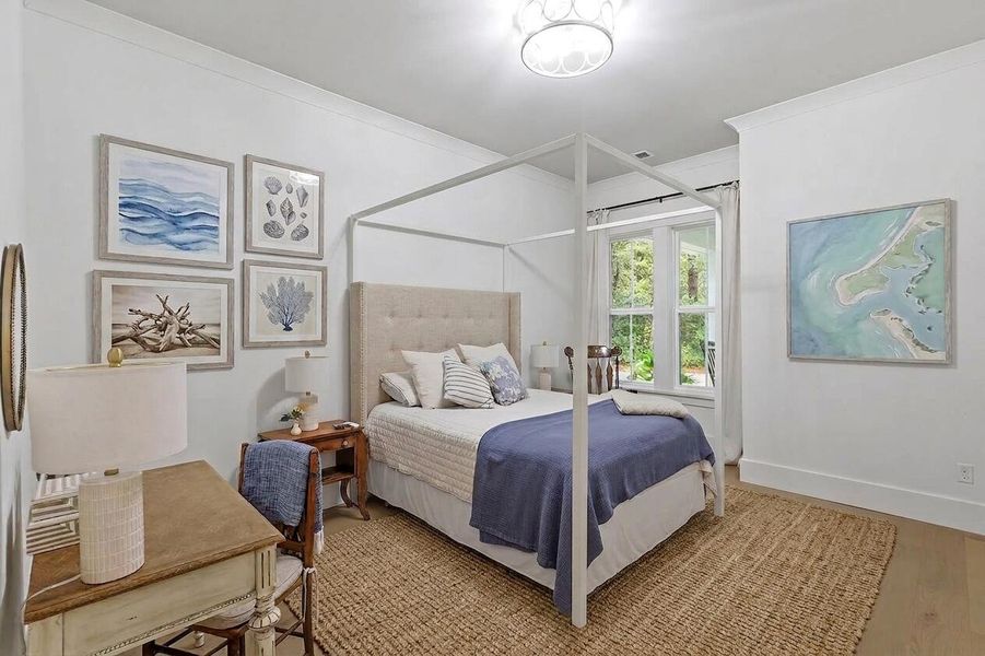 Furnished interior view inside a new home in , Seabrook (Image 10).