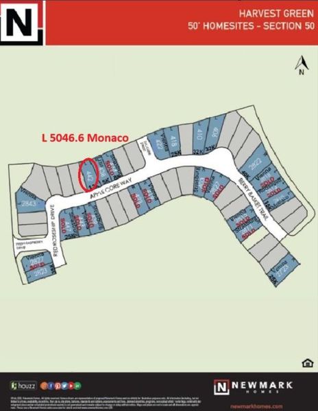 Image 17 of a home in Harvest Green - Final Opportunities.