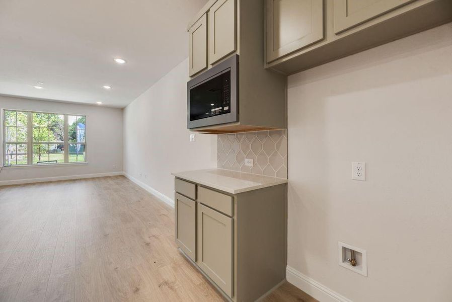 Furnished interior view inside a new home in Bayside, Rowlett (Image 9).