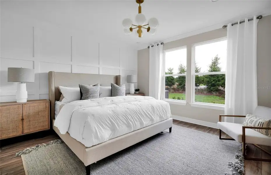 Furnished interior view inside a new home in Del Webb Sunbridge, St. Cloud (Image 5). Furnished interior view inside a new home in Del Webb Sunbridge, St. Cloud (Image 5).