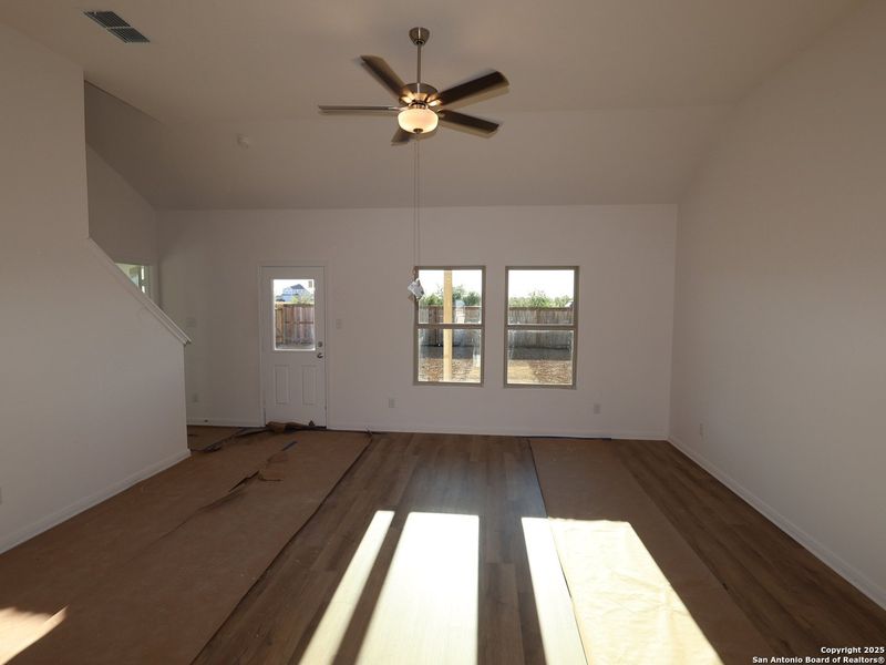 Spacious, unfurnished interior of a new home in Agave, San Antonio (Image 23). Spacious, unfurnished interior of a new home in Agave, San Antonio (Image 23).