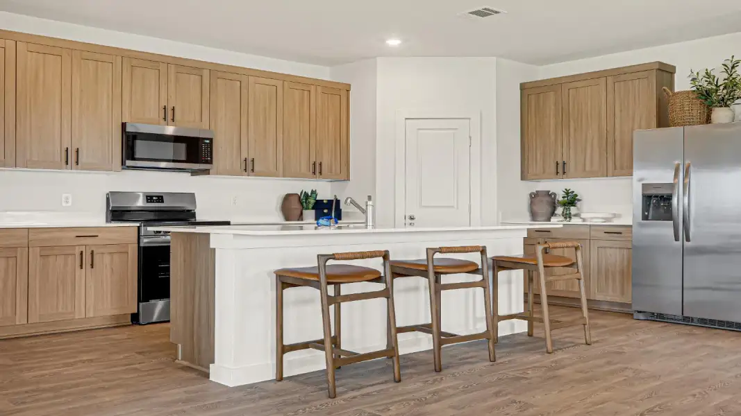 Furnished interior view inside a new home in Blue Heron Estates, Beasley (Image 6).
