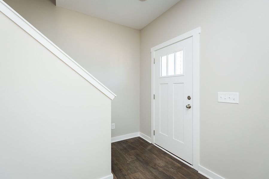 Representative unfurnished interior of a home built from the TH 1425 END by Foundation Home Builders LLC in Stokesburg Road Townhomes, Walnut Cove (Image 16).