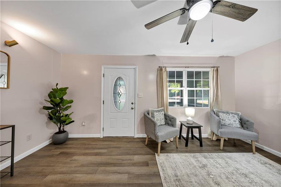 Furnished interior view inside a new home in , McDonough (Image 5).