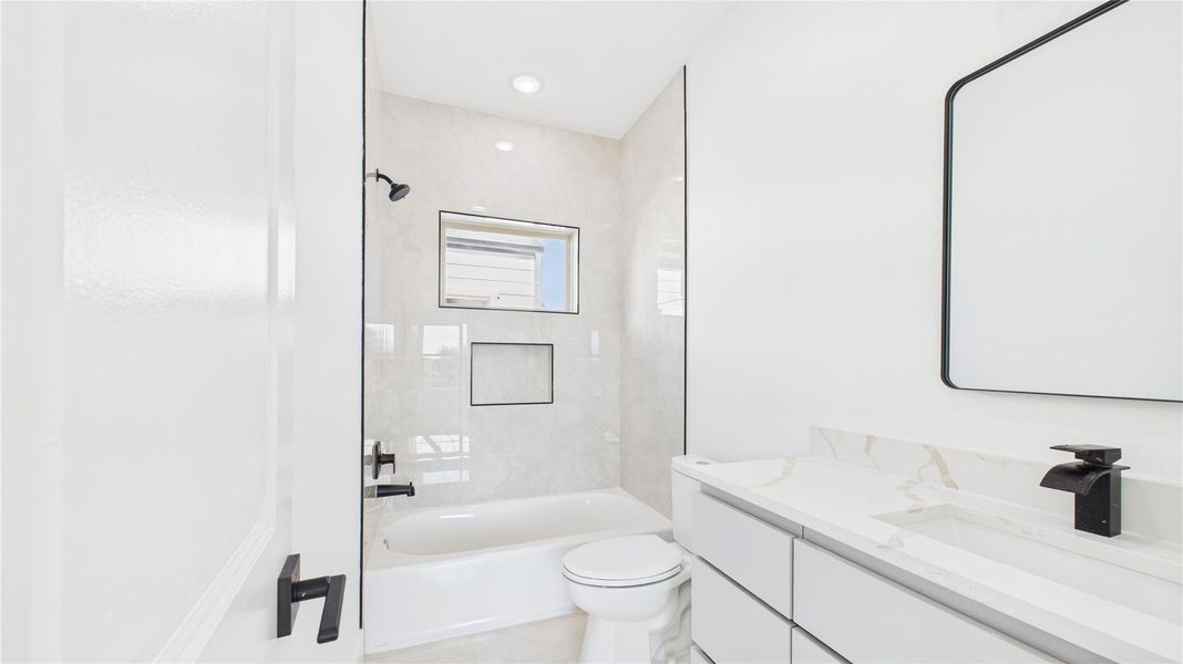 Furnished interior view inside a new home in , Houston (Image 14).