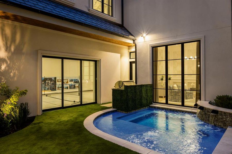 Exterior details and patio area of a home in , Southlake (Image 22).