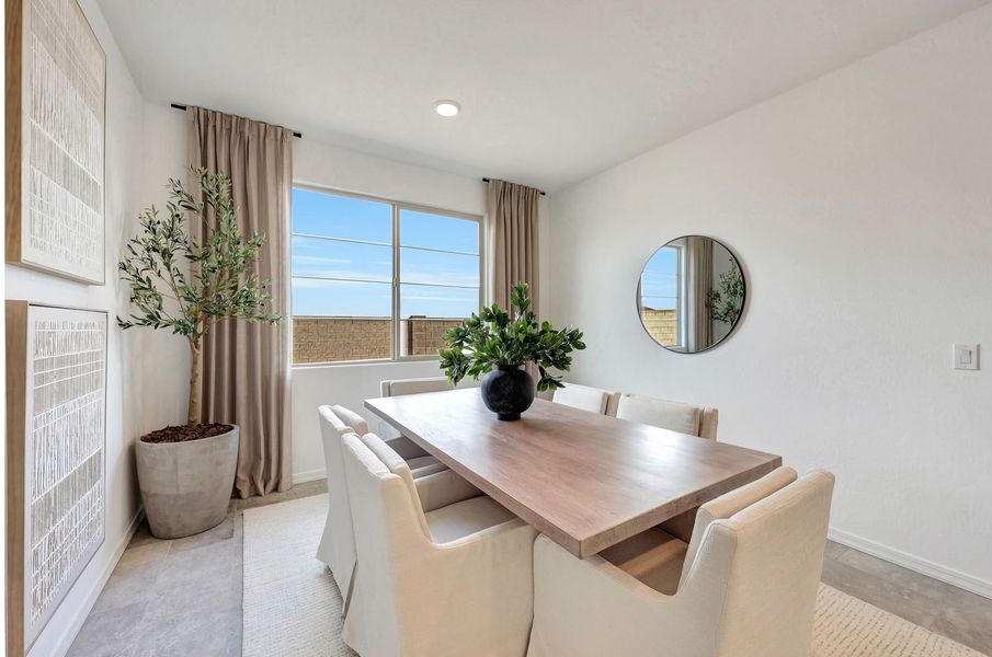 Representative furnished interior of a home built from the Mercury by Mattamy Homes in Las Ventanas, Goodyear (Image 12).