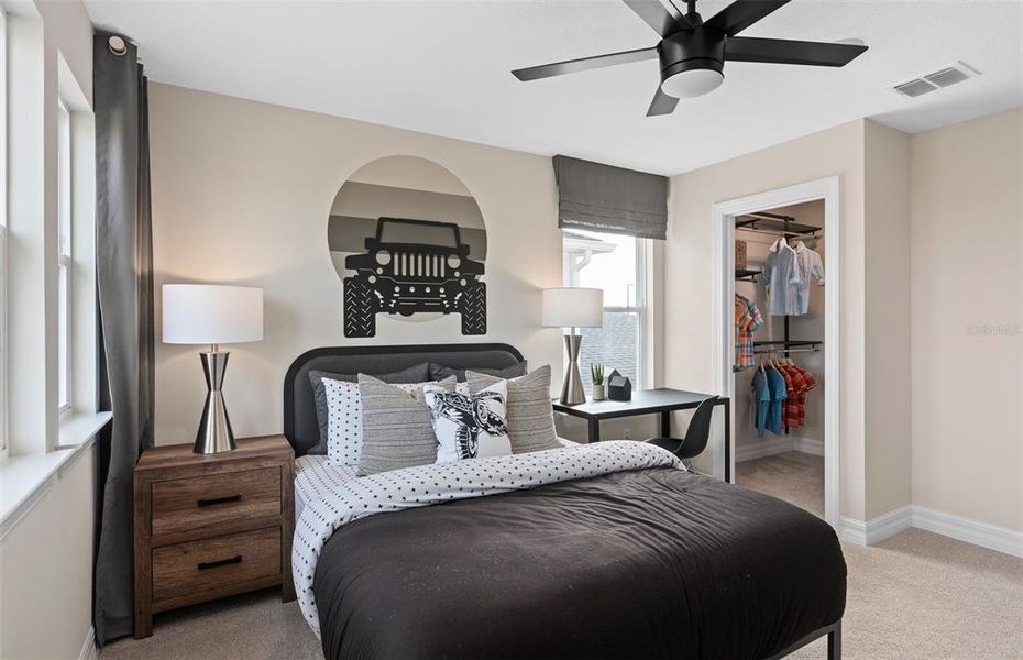 Furnished interior view inside a new home in Winter Grove, Winter Garden (Image 36).