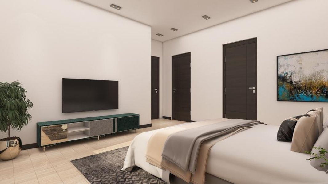 Furnished interior view inside a new home in , Sarasota (Image 14). Furnished interior view inside a new home in , Sarasota (Image 14).