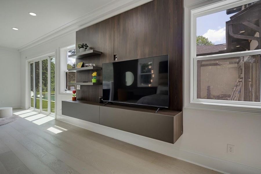Furnished interior view inside a new home in , Brookhaven (Image 37).