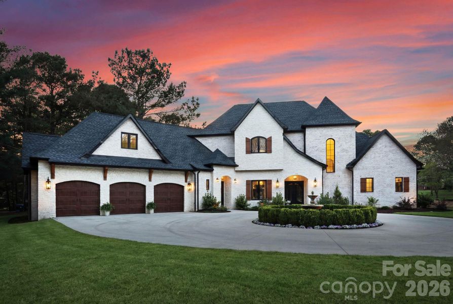 Front exterior of a new home in , Mooresville, NC, highlighting curb appeal (Image 2). Front exterior of a new home in , Mooresville, NC, highlighting curb appeal (Image 2).