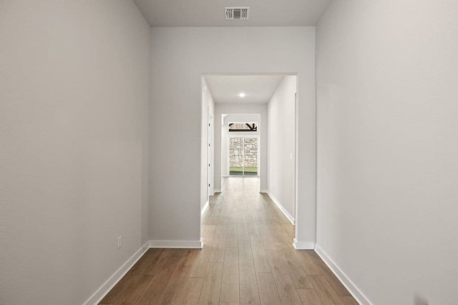 Spacious, unfurnished interior of a new home in Lariat, Liberty Hill (Image 16). Spacious, unfurnished interior of a new home in Lariat, Liberty Hill (Image 16).