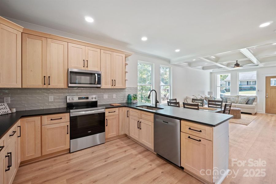 Beautiful cabinetry with soft close