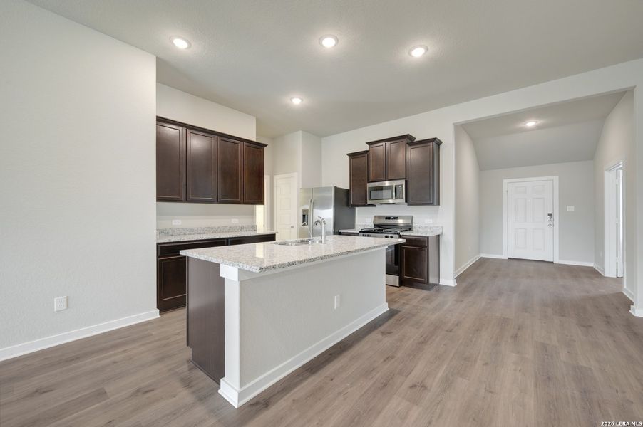 Furnished interior view inside a new home in Winding Brook, San Antonio (Image 16). Furnished interior view inside a new home in Winding Brook, San Antonio (Image 16).