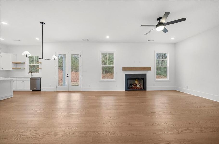 Spacious, unfurnished interior of a new home in , Canton (Image 37).