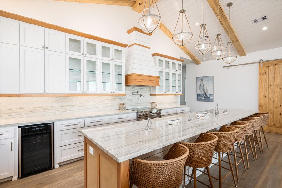 Furnished interior view inside a new home in , Bolivar Peninsula (Image 38).
