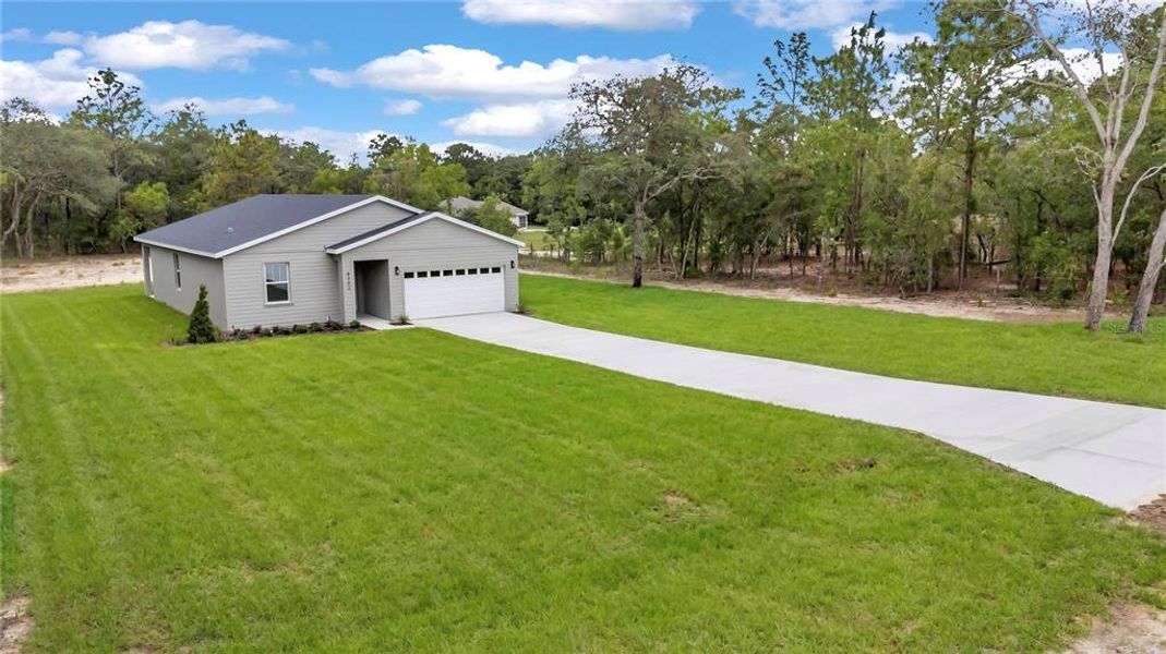 Actual Completed Home Ready to Move In