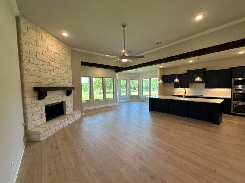 Spacious, unfurnished interior of a new home in Fannin Ranch, Leonard (Image 17).