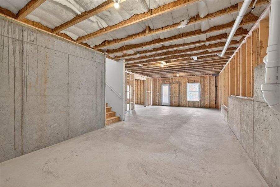 In-progress construction of a new home in Allen Manor, Hoschton, GA (Image 39).