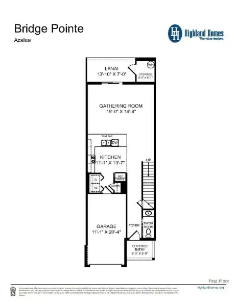 Azalea Townhome - First Floor Azalea Townhome - First Floor