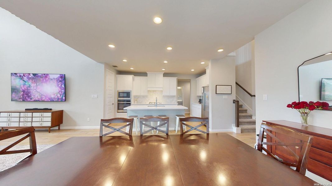 Furnished interior view inside a new home in Bison Ridge, San Antonio (Image 36).