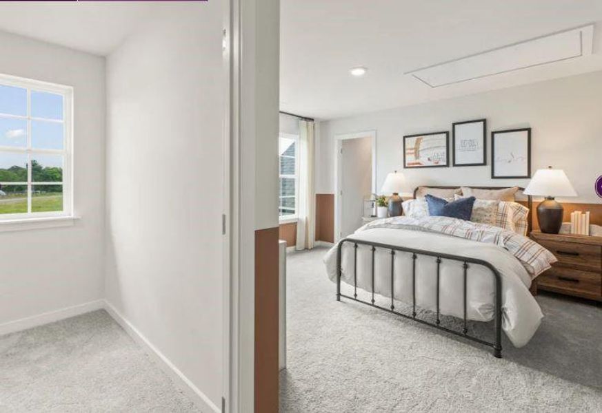 Furnished interior view inside a new home in The Estates at Gainesville Township, Gainesville (Image 22).