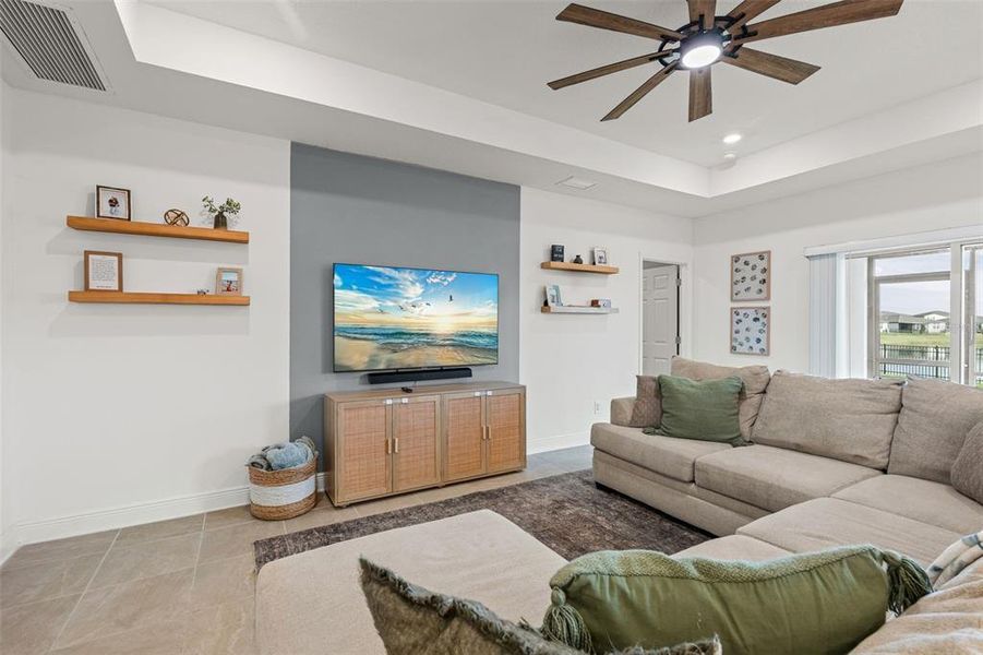 Furnished interior view inside a new home in Summerwoods, Parrish (Image 8). Furnished interior view inside a new home in Summerwoods, Parrish (Image 8).
