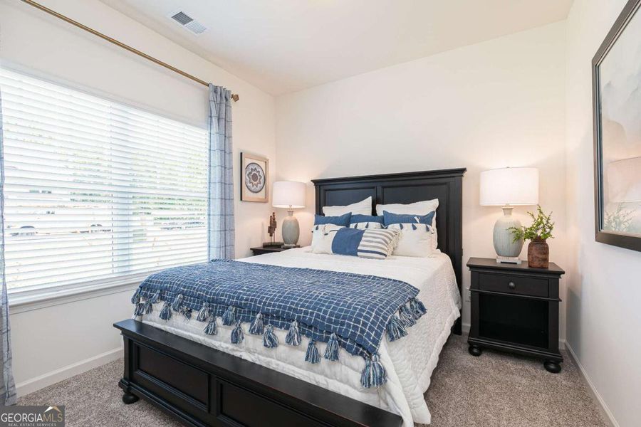 Furnished interior view inside a new home in Maddox Station, Eatonton (Image 24).