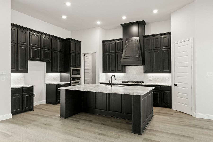 Furnished interior view inside a new home in Berkshire Estates, Mesquite (Image 9).