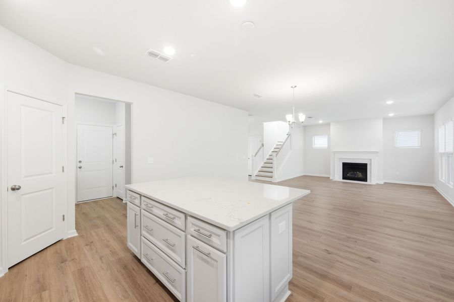 Furnished interior view inside a new home in Grand Arbor, Blythewood (Image 15).