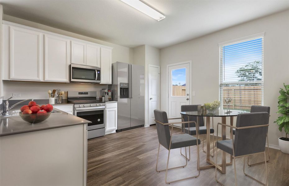 MODEL HOME images may NOT be consistent with the finished product.