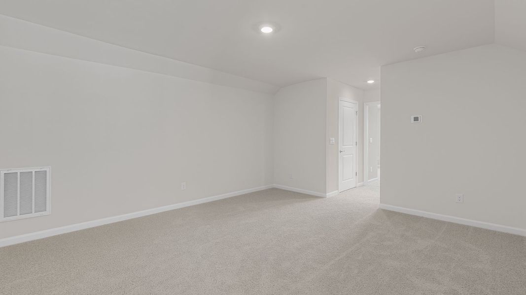 Spacious, unfurnished interior of a new home in The Villas at Kinsley, Jamestown (Image 21).