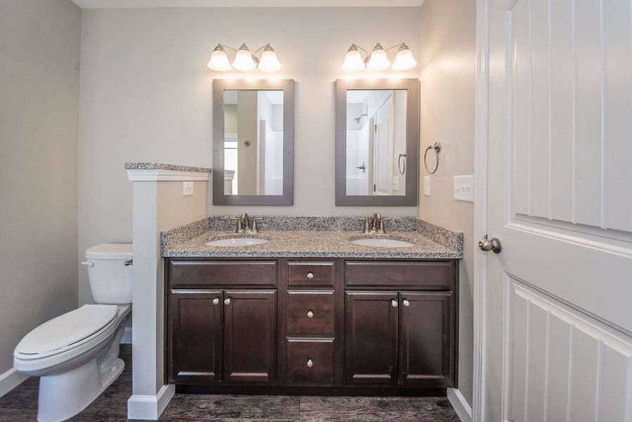 Representative furnished interior of a home built from the Bishop by Enchanted Homes in Arcadia Village, Spartanburg (Image 10).