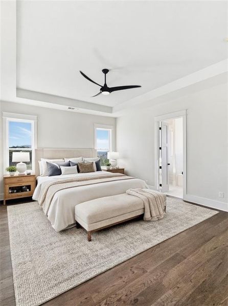 Furnished interior view inside a new home in , Rydal (Image 16).