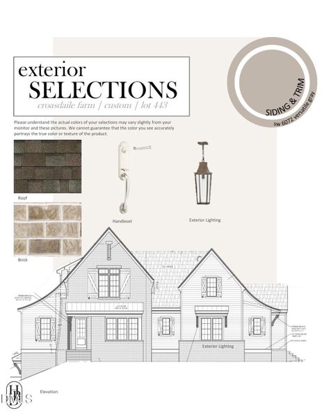 Exterior Selections Exterior Selections