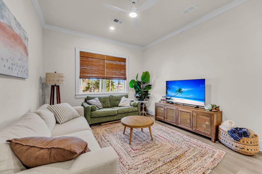 Furnished interior view inside a new home in , Johns Island (Image 12).