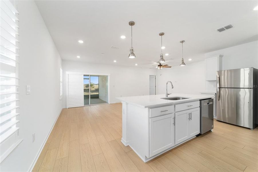 Furnished interior view inside a new home in , Ocala (Image 5).