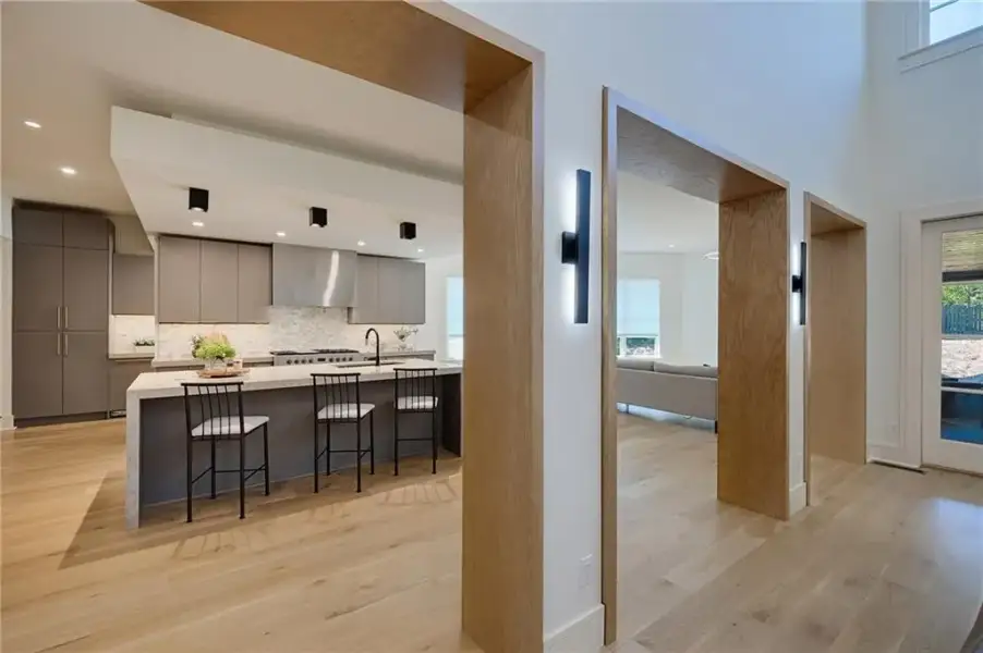 Furnished interior view inside a new home in , Sandy Springs (Image 57).