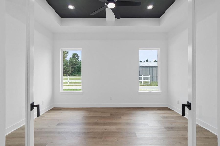 Home has a spacious study. Home has a spacious study.