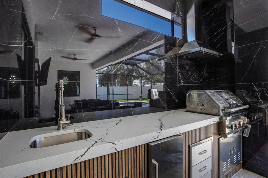 Exterior details and patio area of a home in , Nokomis (Image 3).