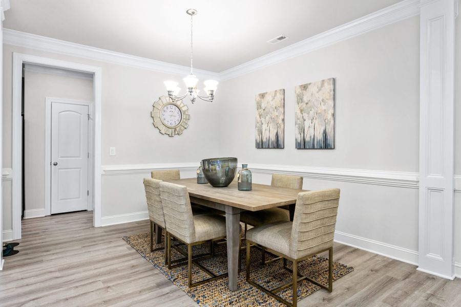 Furnished interior view inside a new home in Northborough, Colfax (Image 6).