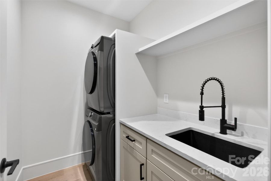Furnished interior view inside a new home in , Charlotte (Image 16).