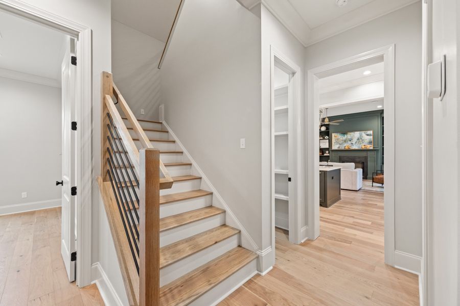 Representative furnished interior of a home built from the The Champagne by Manuel Builders in Chapel Bend, Montgomery (Image 15). Representative furnished interior of a home built from the The Champagne by Manuel Builders in Chapel Bend, Montgomery (Image 15).
