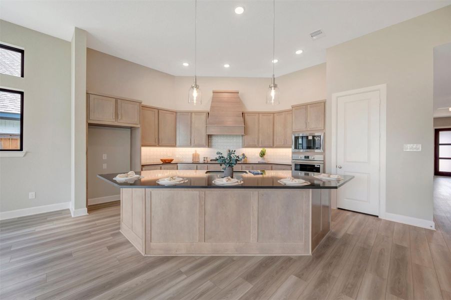 Furnished interior view inside a new home in , Magnolia (Image 8).