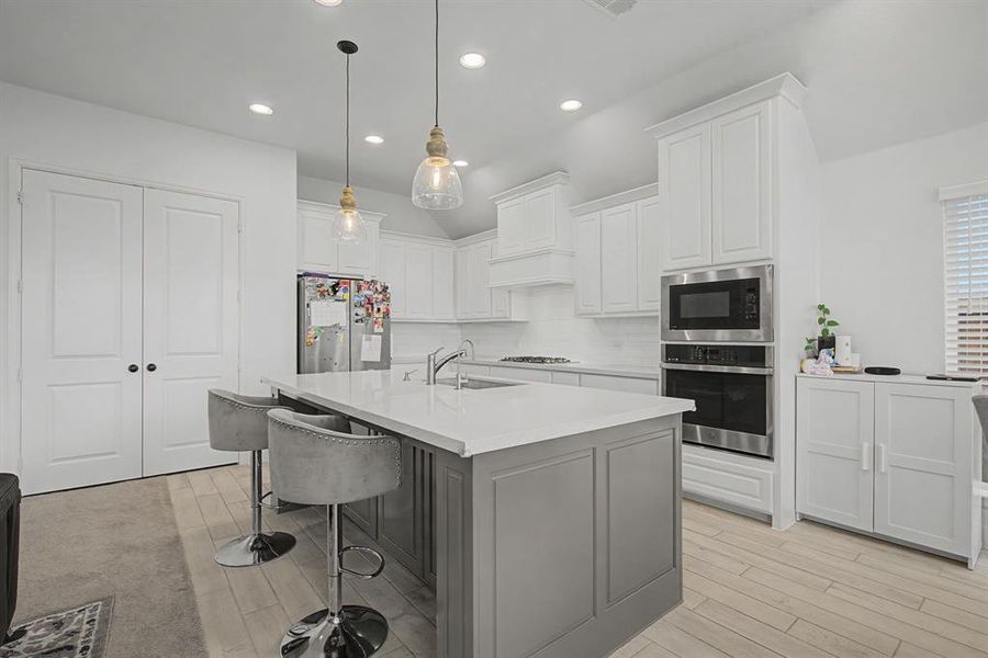 Furnished interior view inside a new home in North Sky, Celina (Image 15).