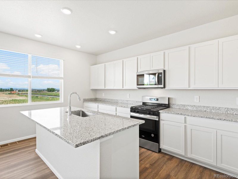 Furnished interior view inside a new home in Westgate, Greeley (Image 6).