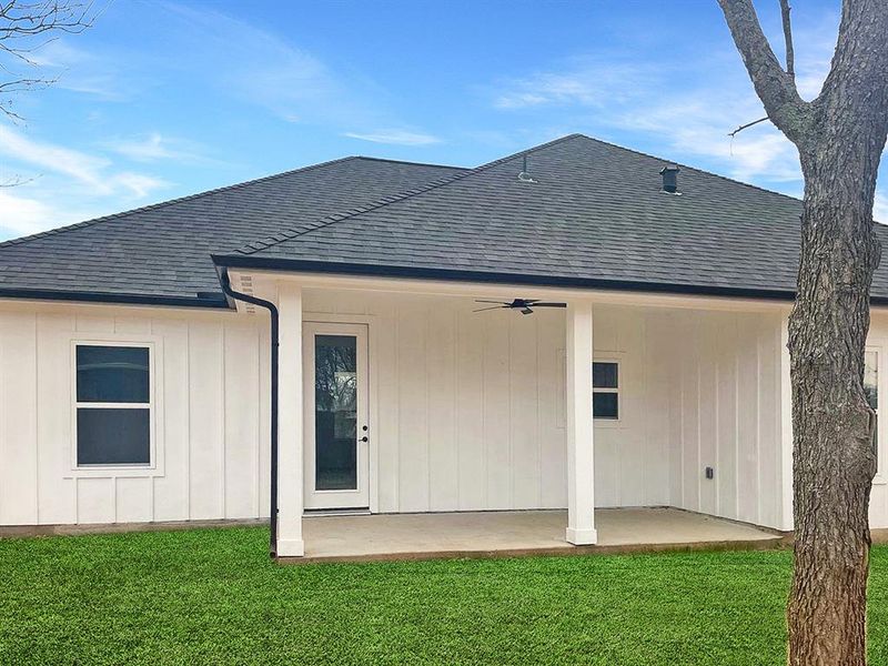 Exterior details and patio area of a home in , Whitney (Image 3).