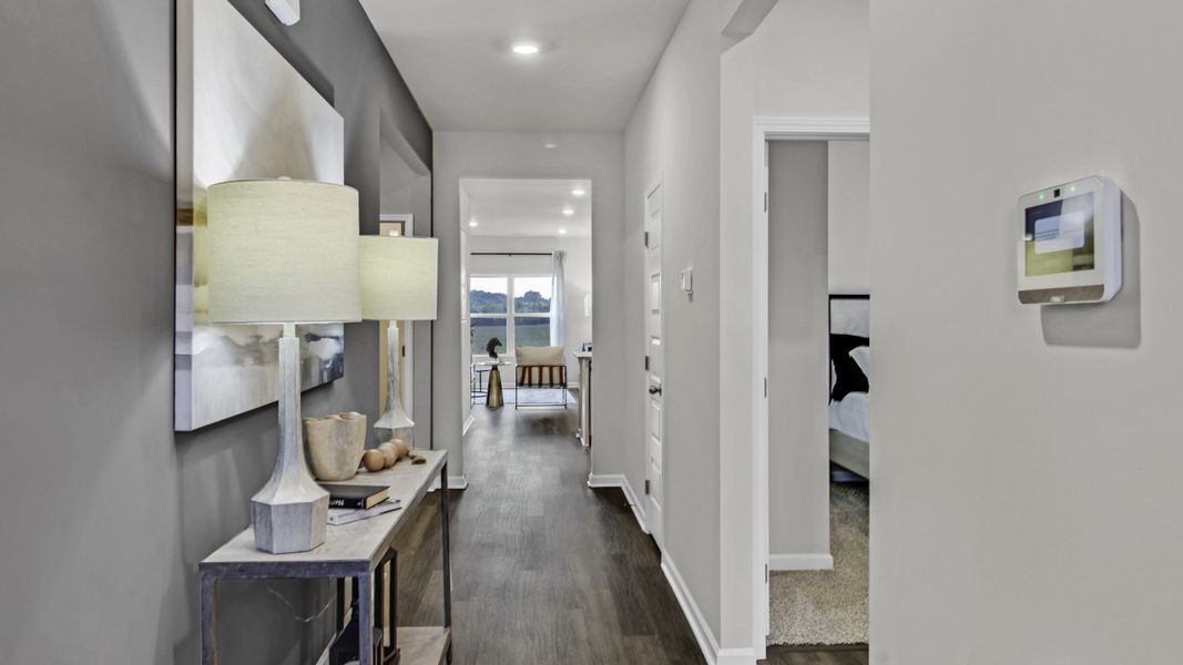 Furnished interior view inside a new home in Bailey Park, Fayetteville (Image 3).