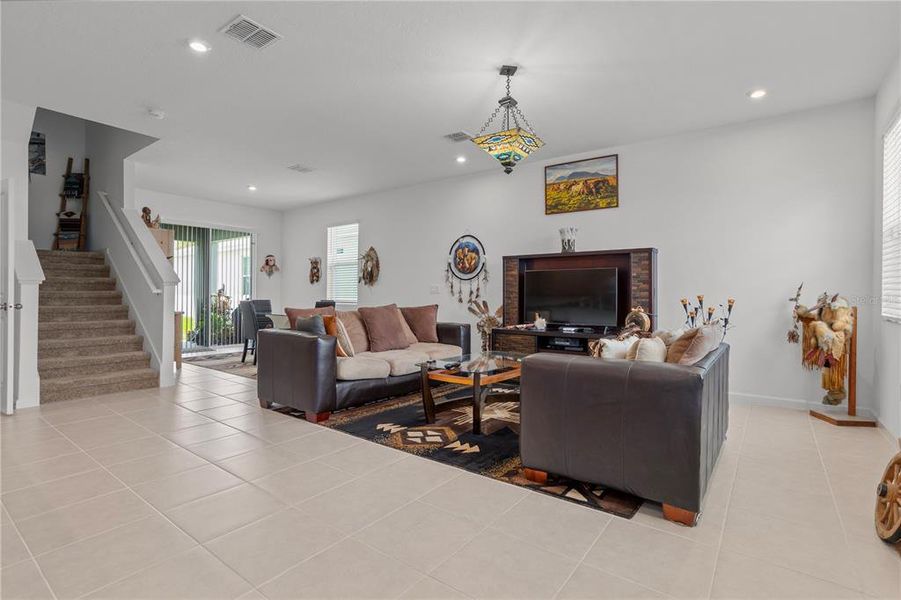 Furnished interior view inside a new home in , Groveland (Image 33).